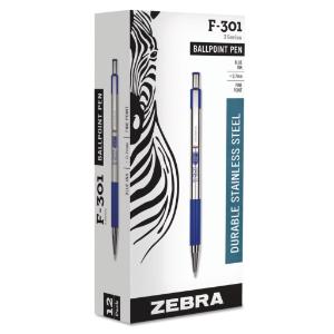 Zebra F-301® Retractable Ballpoint Pen