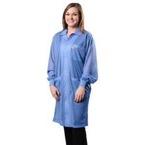 Smock, Statshield, Labcoat, Knitted Cuffs, Blue