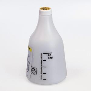 Solvent resistant 360 degree GHS spray bottle