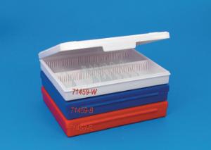 Colored Microscope Slide Boxes, Electron Microscopy Sciences