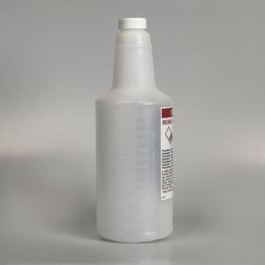 HCL labels chemical resistant GHS labeled spray bottle