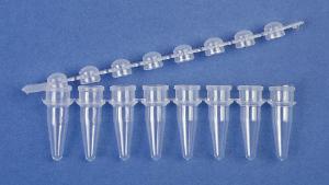 GeneMate PCR Tubes with Attached Caps, 8-Strip 0.2 ml, Scientific Specialties