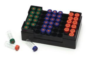 Vial plate, for 54×2 ml vials