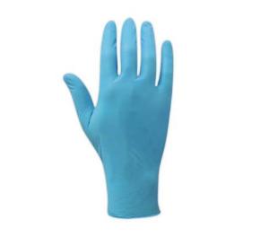PVC/Nitrile blend powder-free glove
