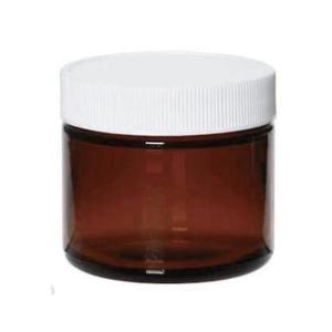 Jar glass amber 250 ml CS12