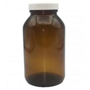 CP bottle amber wide mouth 500 ml CS12