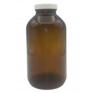 CP bottle amber wide mouth 1000 ml CS12