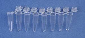 GeneMate SnapStrip® 8-Strip 0.2 ml PCR Tubes with Individual Attached Dome Caps