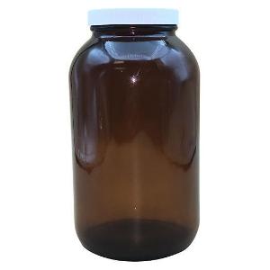 CP bottle amber wide mouth 1250 ml 6CS