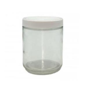 CP jar clear straight-sided round jars 250 ml CS24