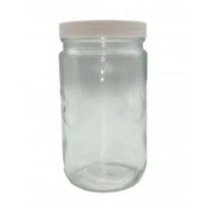 CP jar clear straight-sided round jars 1000 ml CS12