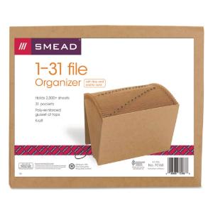 Smead® Indexed Expanding Kraft Files