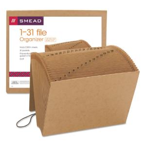 Smead® Indexed Expanding Kraft Files