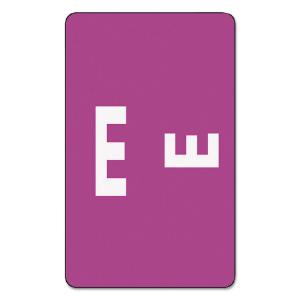 Label folder letter, E