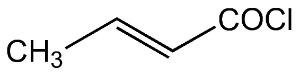 Crotonoyl chloride 90% remainder mainly cis-isomer, tech., Technical Grade