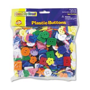 Chenille Kraft® Plastic Button Assortment, ESSENDANT LLC MS