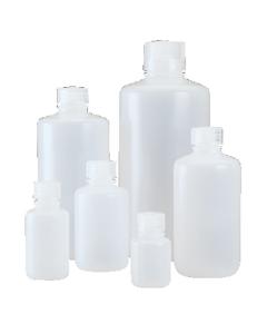 Nalgene® Economy Bottles, High-Density Polyethylene, Narrow Mouth, Thermo Scientific