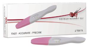 Midstream pregnancy test