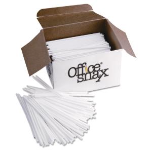 Office Snax® Plastic Stir Sticks, Essendant