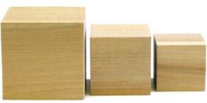 Wood gnawing blocks
