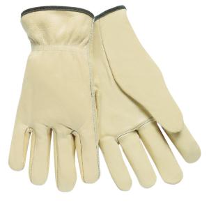Driver Gloves Cotton Hemmed Straight Thumb Pattern Select Grade MCR Safety