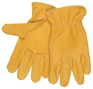 Driver Gloves Rolled Leather Hem Keystone Thumb Select Grade MCR Safety