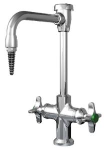 Deck-Mounted Gooseneck Mixing Faucets, with Vacuum Breaker, WaterSaver Faucet