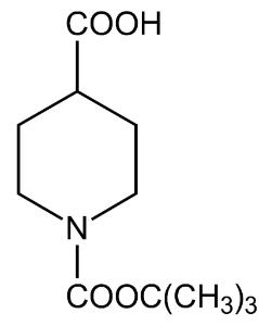 1-Boc-piperidine-4-carboxylic acid 98+%