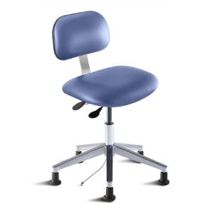 Bridgeport series combination ISO 6 cleanroom ESD/static control chair, medium seat height range