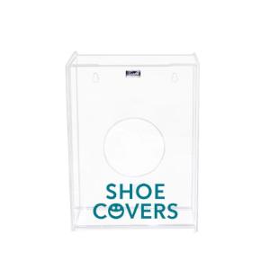 Shoe cover iso view open hinge