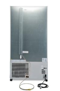 CO2 back-up system (rear view of ULT freezer)