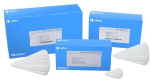 Qualitative filter papers, fluted