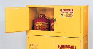 Space-Saver Flammable Liquids Storage Cabinets, Horizontal, Eagle Manufacturing