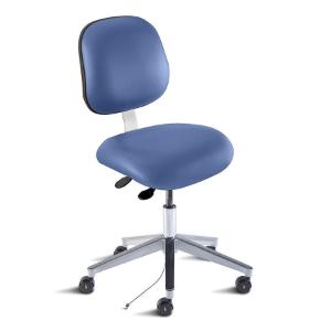 Elite series combination ISO 6 cleanroom ESD/static control chair, low seat height range