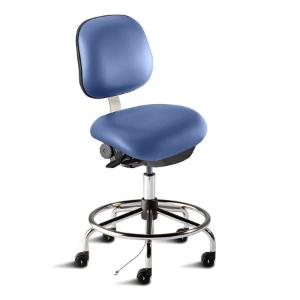 Elite series combination ISO 3 cleanroom ESD/static control chair, low seat height range