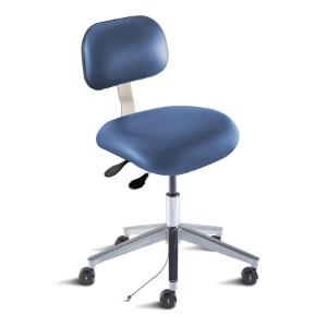 Eton series combination ISO 6 cleanroom ESD/static control chair, free float articulating control, low seat height range