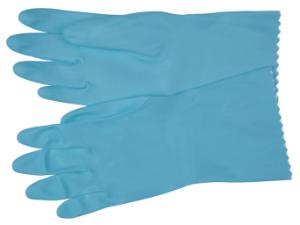 Latex Gloves Flock Lined Industrial Grade MCR Safety