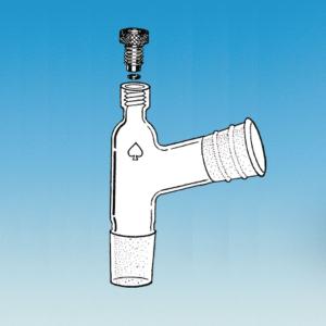 Adapter, 105 Degree Side Arm, Borosillicate Glass, Ace Glass Incorporated