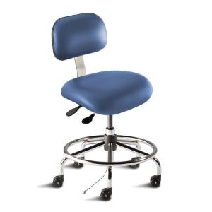 Eton series combination ISO 6 cleanroom ESD/static control chair, low seat height range