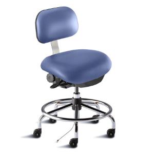 Eton series combination ISO 4 cleanroom ESD/static control chair, low seat height range