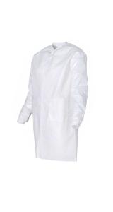 DuPont™ ProClean® 2 Protective Lab Coats with Knit Collar, Pockets, and Knit Cuffs