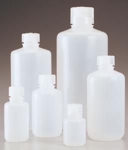 Nalgene® Polypropylene Economy Bottles, Narrow Mouth, Thermo Scientific