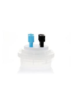 Chromcap™ 100 HPLC cap assy, 38 - 430, adapter w vent hole, one (1x) ports- OD tubing 3.2 mm (1/8") or 1.6 mm (1/16"), 1/EA