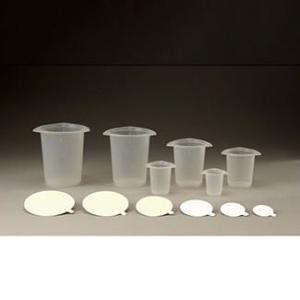 Tri-Pour Beakers and Paper Lids
