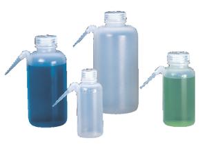 Nalgene® Unitary™ Wash Bottles, Low-Density Polyethylene, Wide Mouth, Thermo Scientific