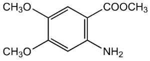 Methyl-2-amino-4,5-dimethoxybenzoate 98%