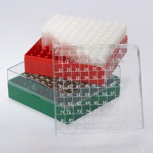 BioBox, 100-Place, for 1 and 2 ml  CryoClear™ Vials, Globe Scientific
