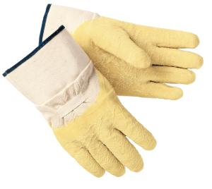 Rubber Coated Gloves Canvas Industrial Grade MCR Safety