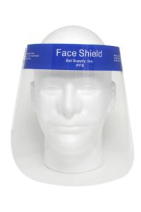 Full coverage face shield with anti-fog