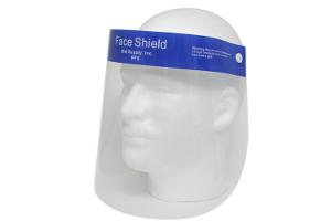 Full coverage face shield with anti-fog
